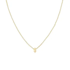 14k Itty Bitty Dollar Sign Necklace