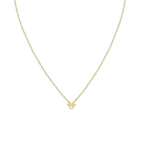 14k Itty Bitty Puzzle Piece Necklace