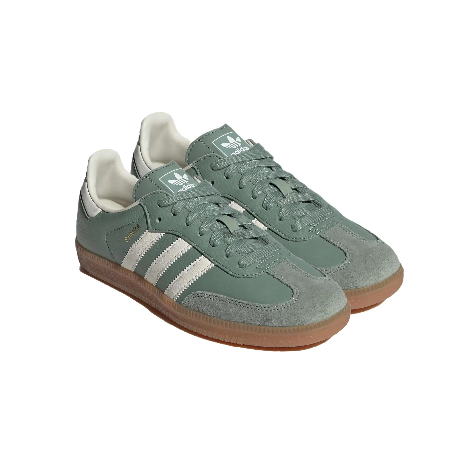 Adidas Samba OG 'Silver Green' Women's (2023)