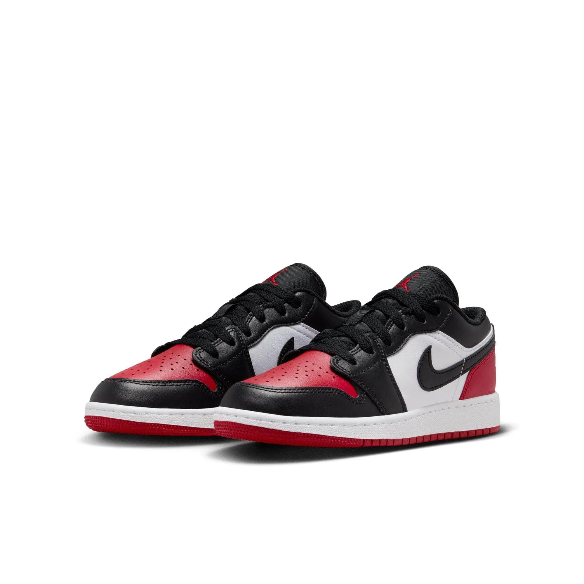 Air Jordan 1 Low Bred Toe 2.0 - Boy's Grade School