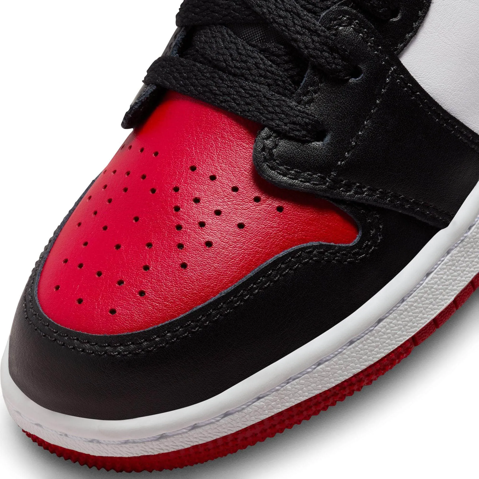 Air Jordan 1 Low Bred Toe 2.0 - Boy's Grade School