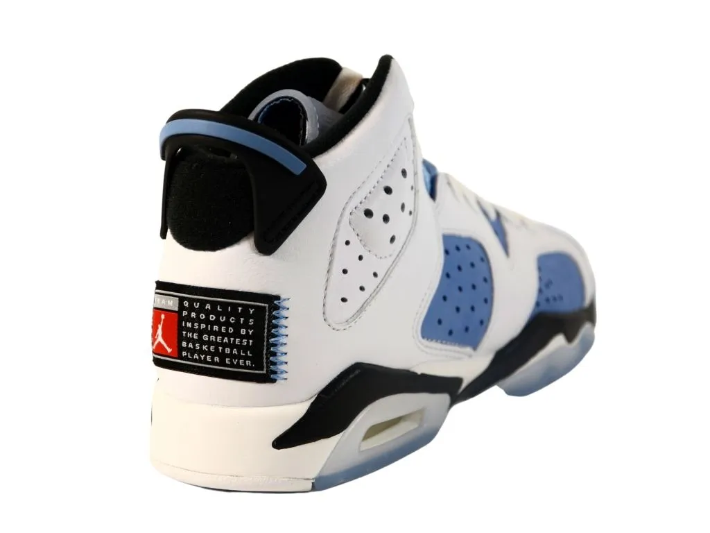 Air Jordan 6 Retro UNC White GS