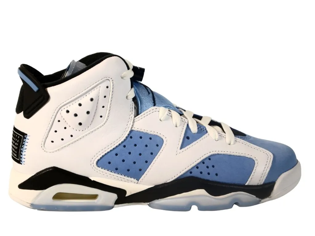 Air Jordan 6 Retro UNC White GS