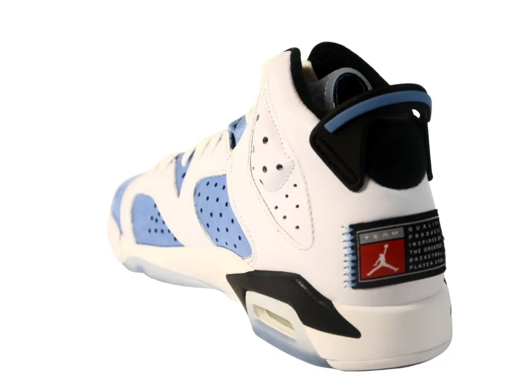 Air Jordan 6 Retro UNC White GS