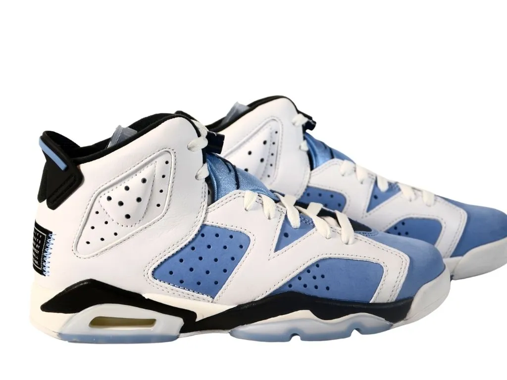 Air Jordan 6 Retro UNC White GS