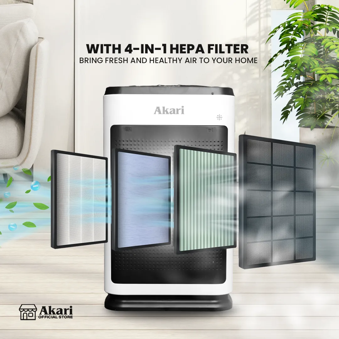 Akari B1T1 :  Akari UV Air Purifier with Europro Clean Technology (APU-502)