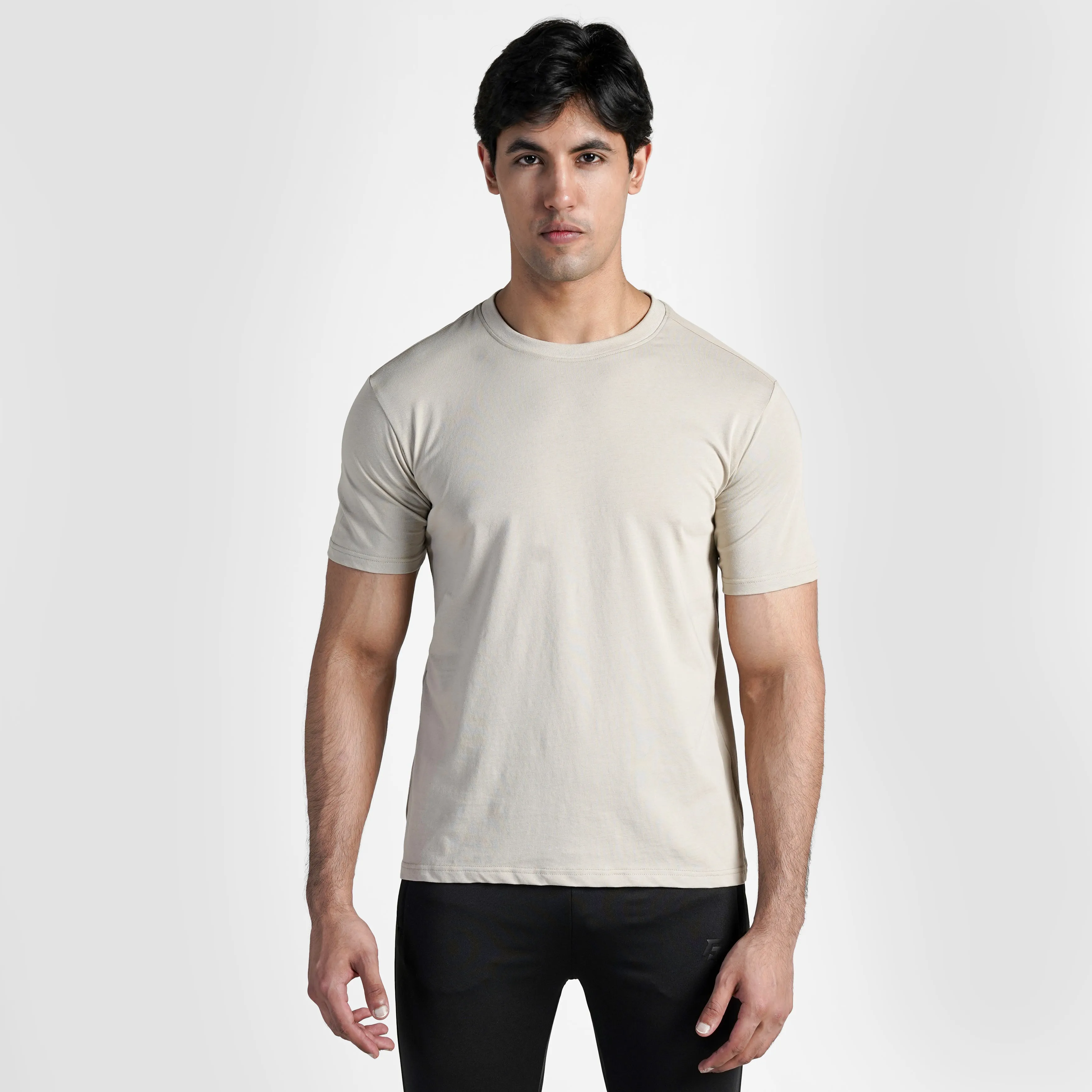 All-Day Wear Tee (Beige)