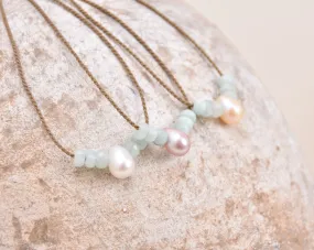 Amazonite   Teardrop Pearl Bohemian