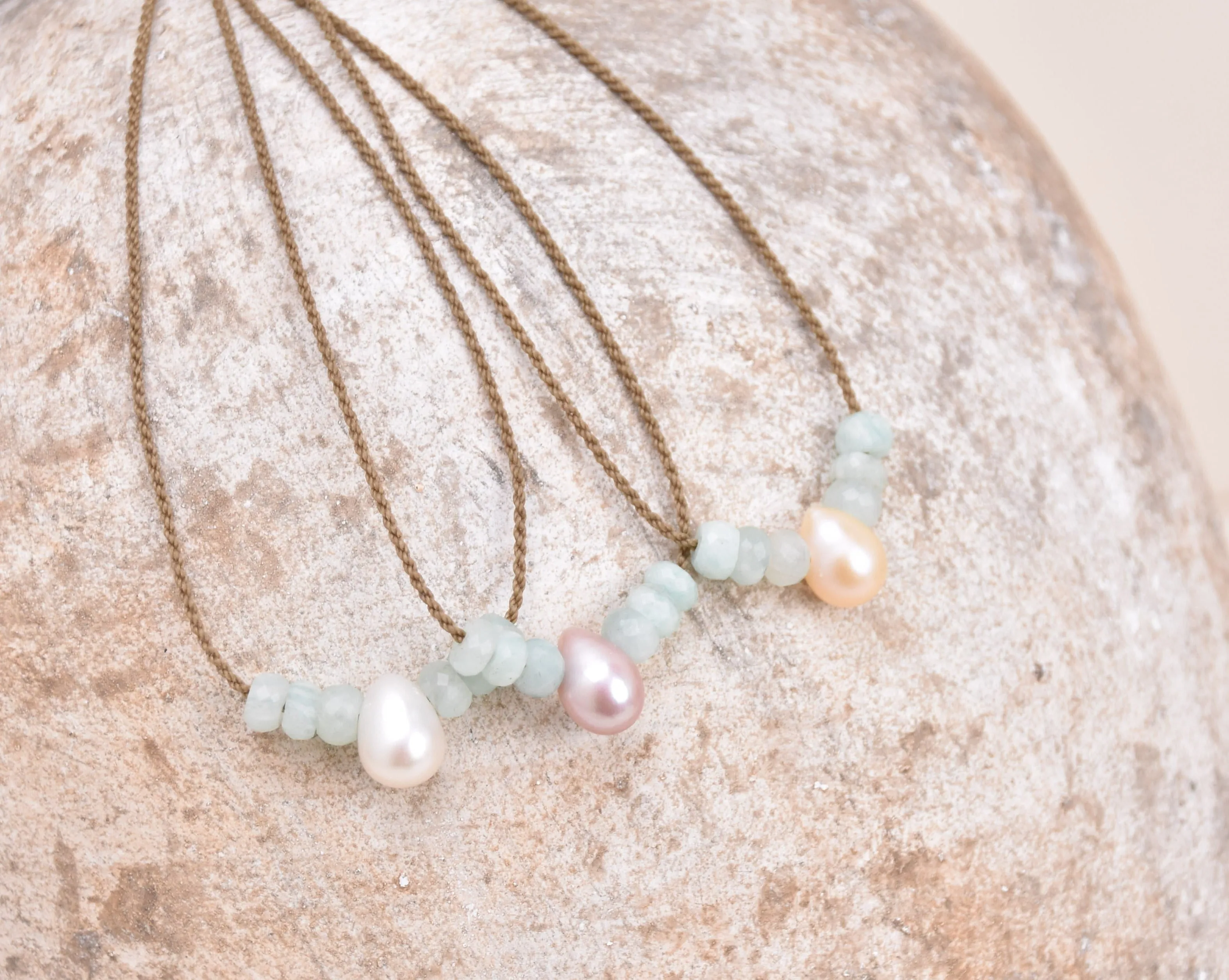 Amazonite   Teardrop Pearl Bohemian