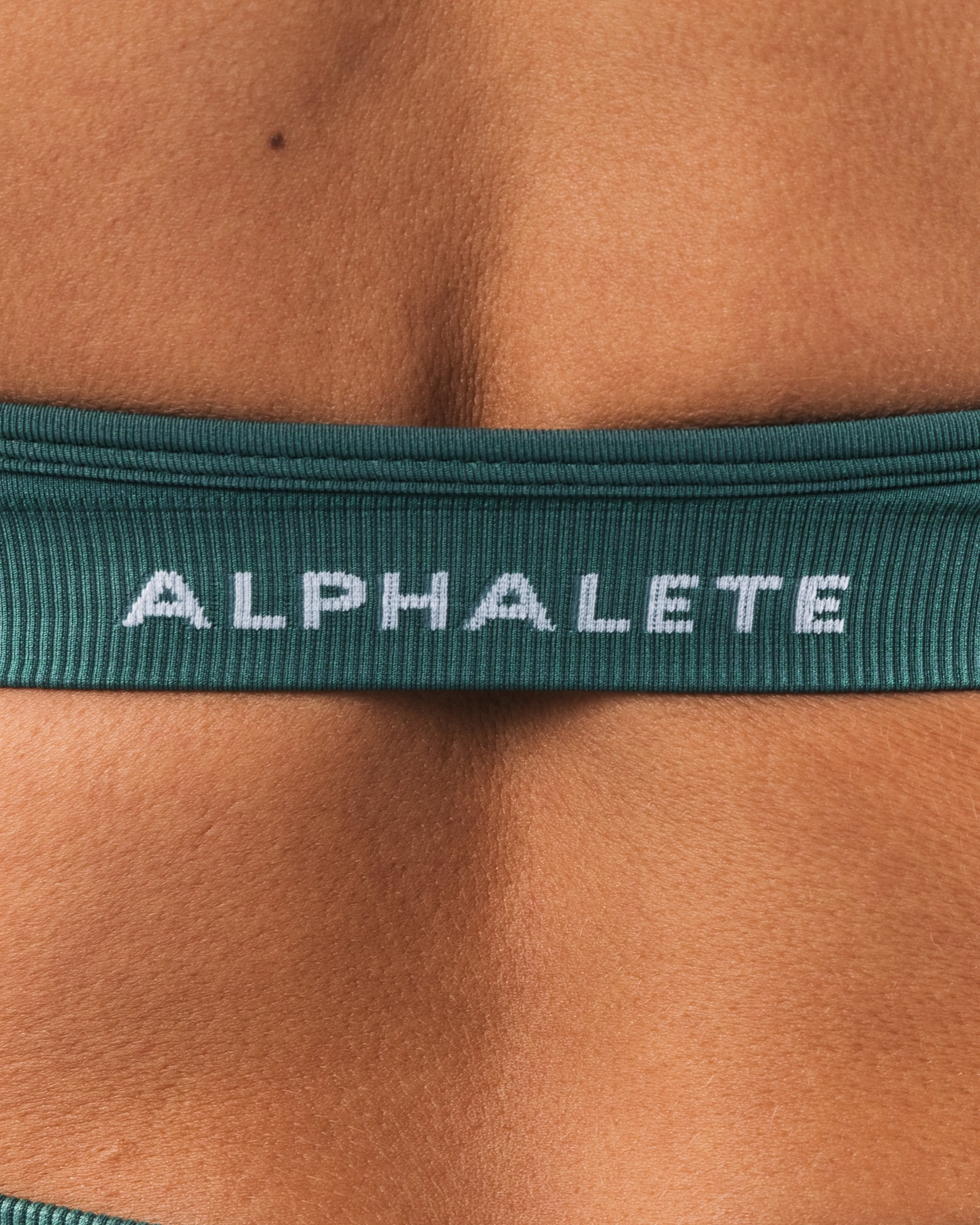 Amplify Halter Bra - Sage