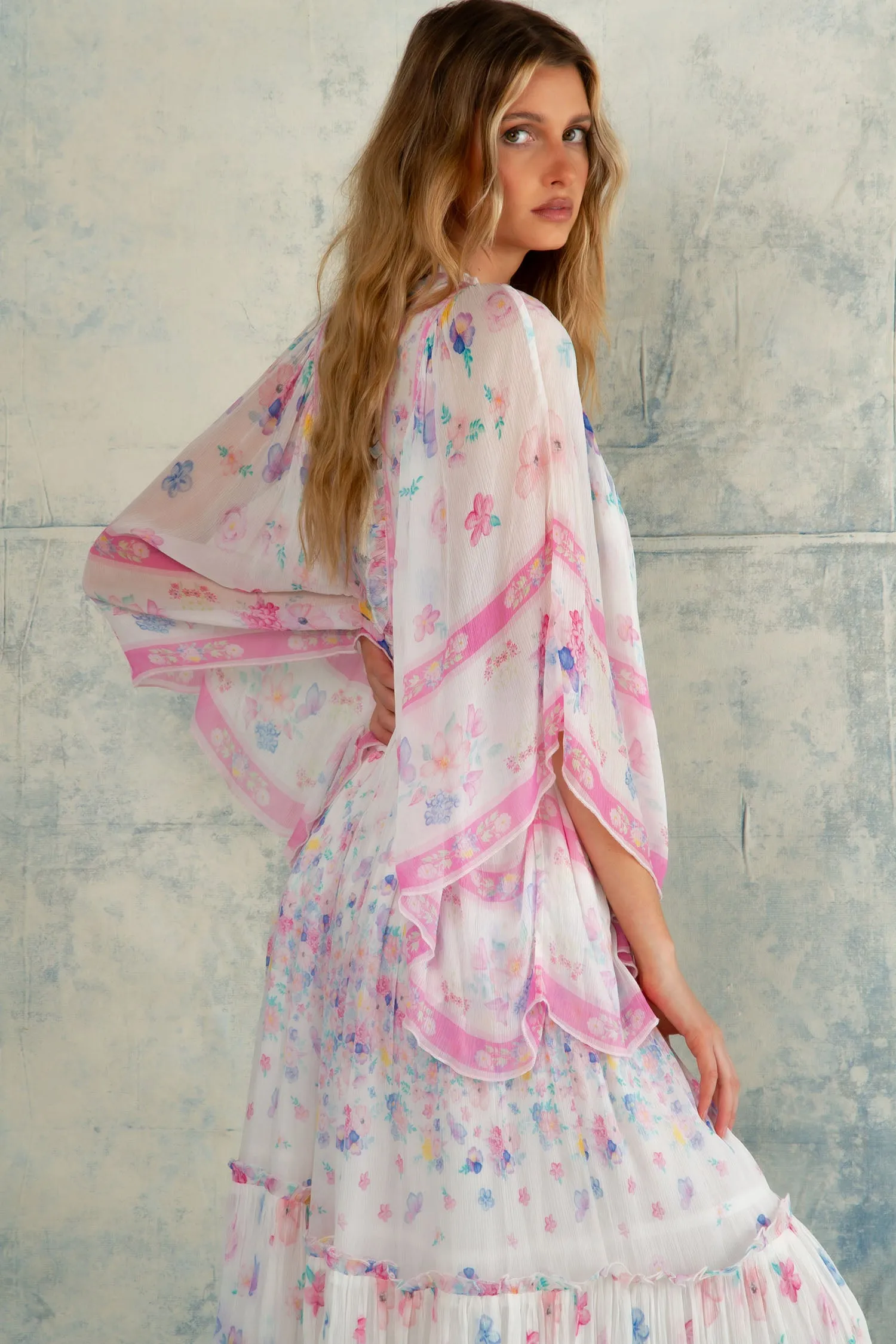 Angel Maxi Dress - Flowerbomb Pink