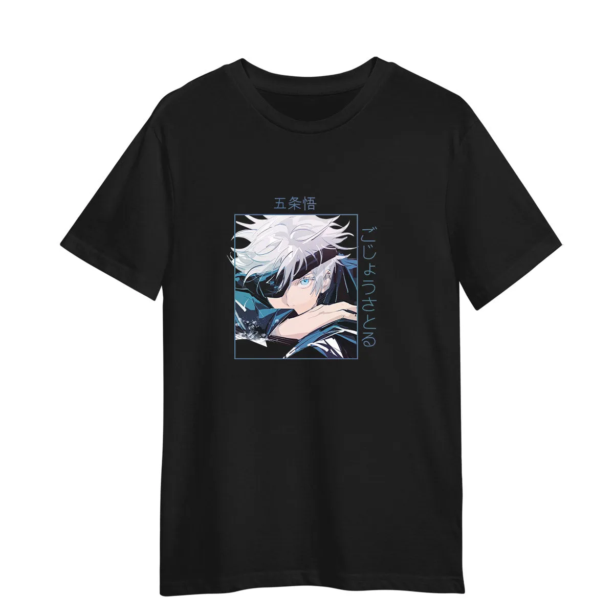 Anime Jujutsu Kaisen Satoru Gojo t-shirt Japanese Manga Gift Kids Adult Tee