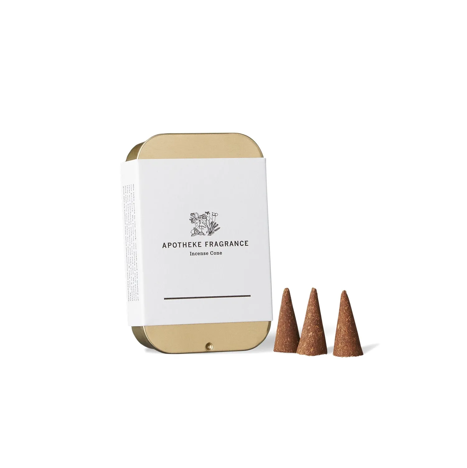 Apotheke Fragrance Incense Cones "Dense"