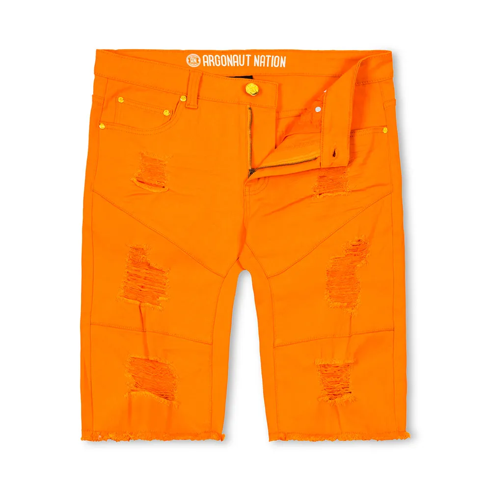 Argonaut Nations Men RIP Shorts (Orange)