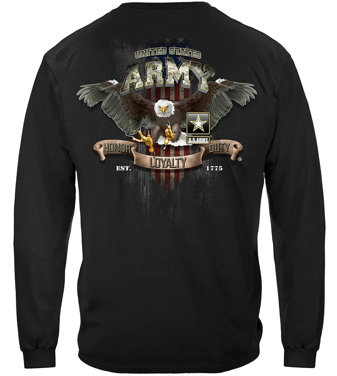 Army Loyalty Eagle Hoodie