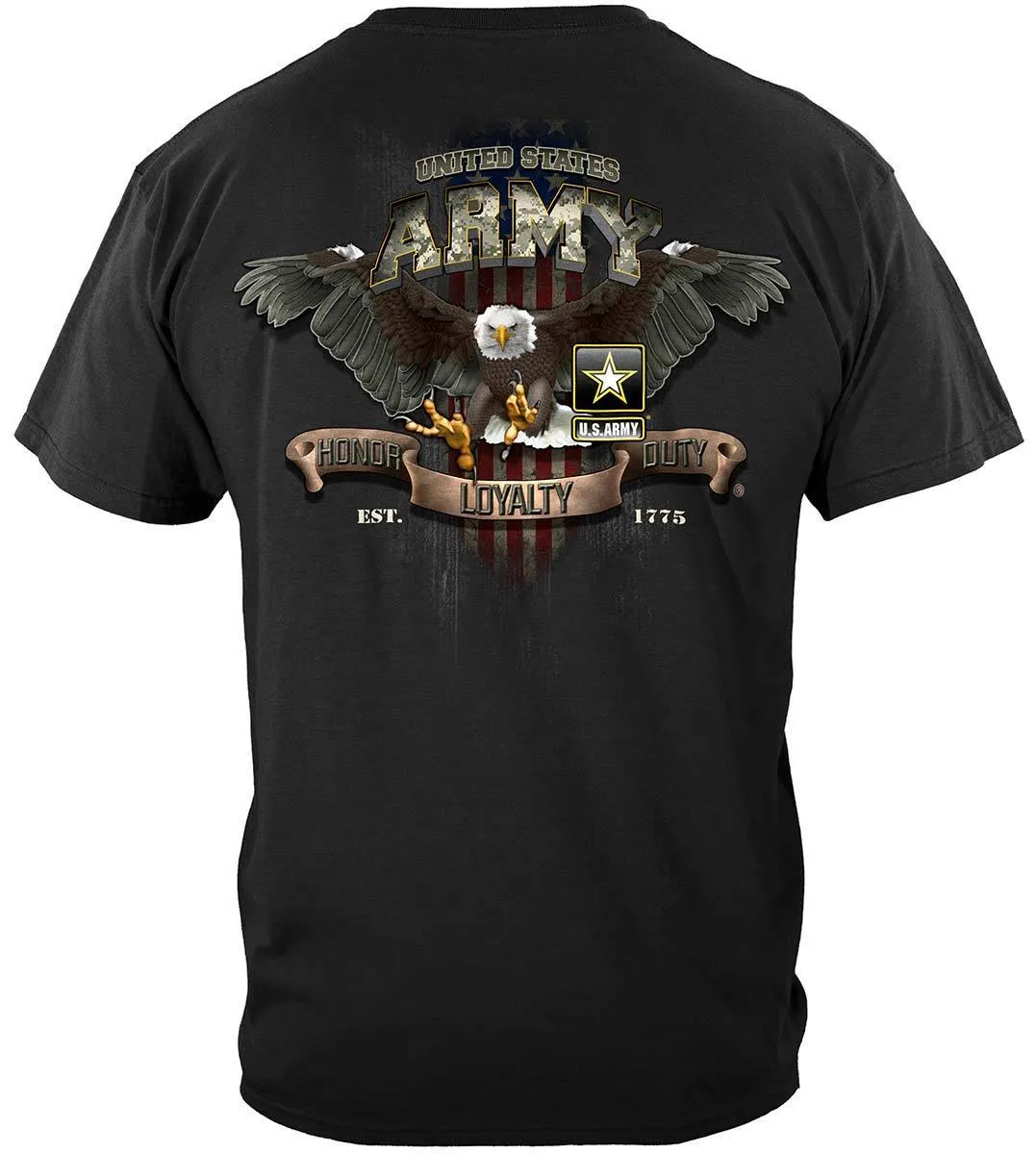 Army Loyalty Eagle Hoodie