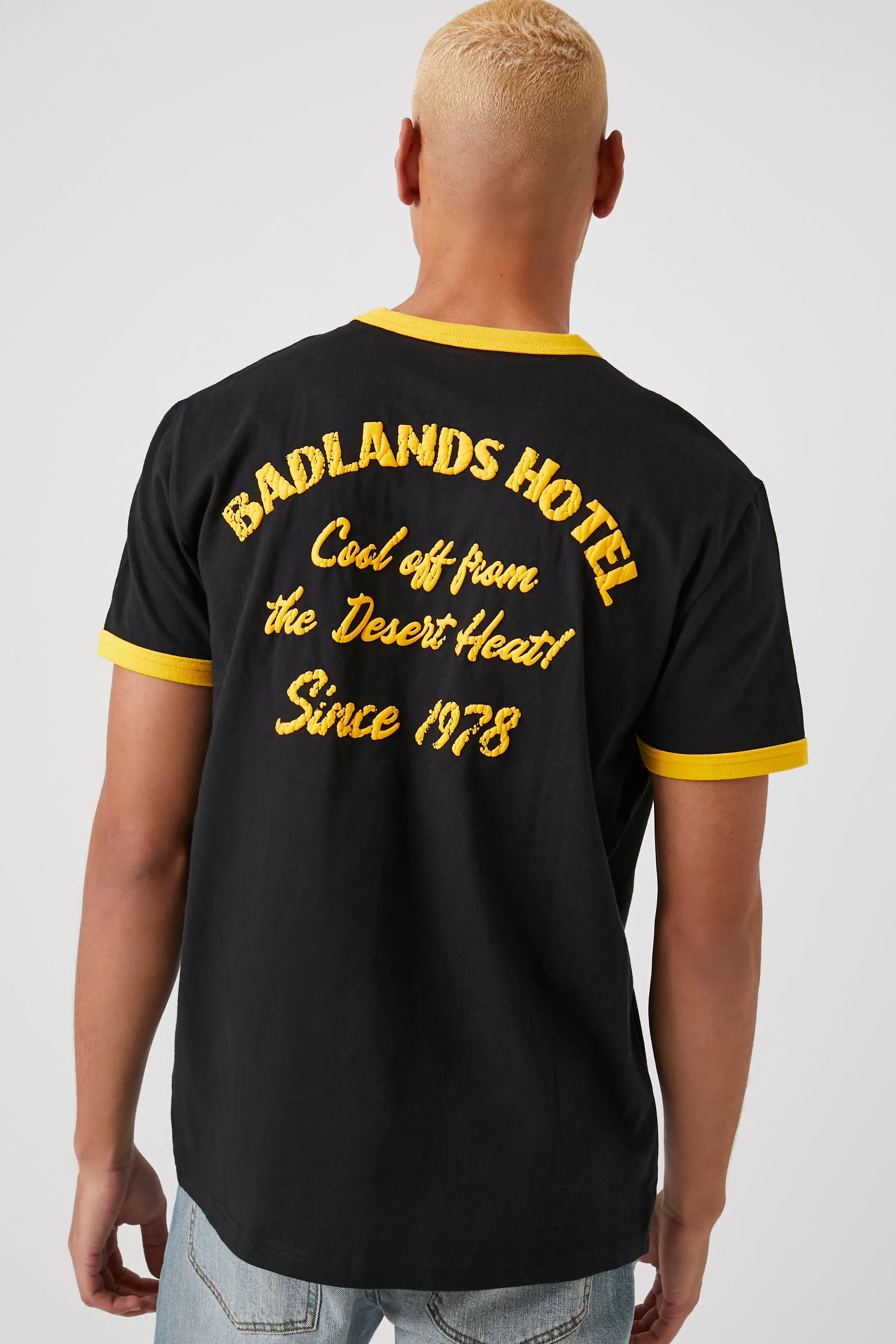 Badlands Hotel Ringer Tee