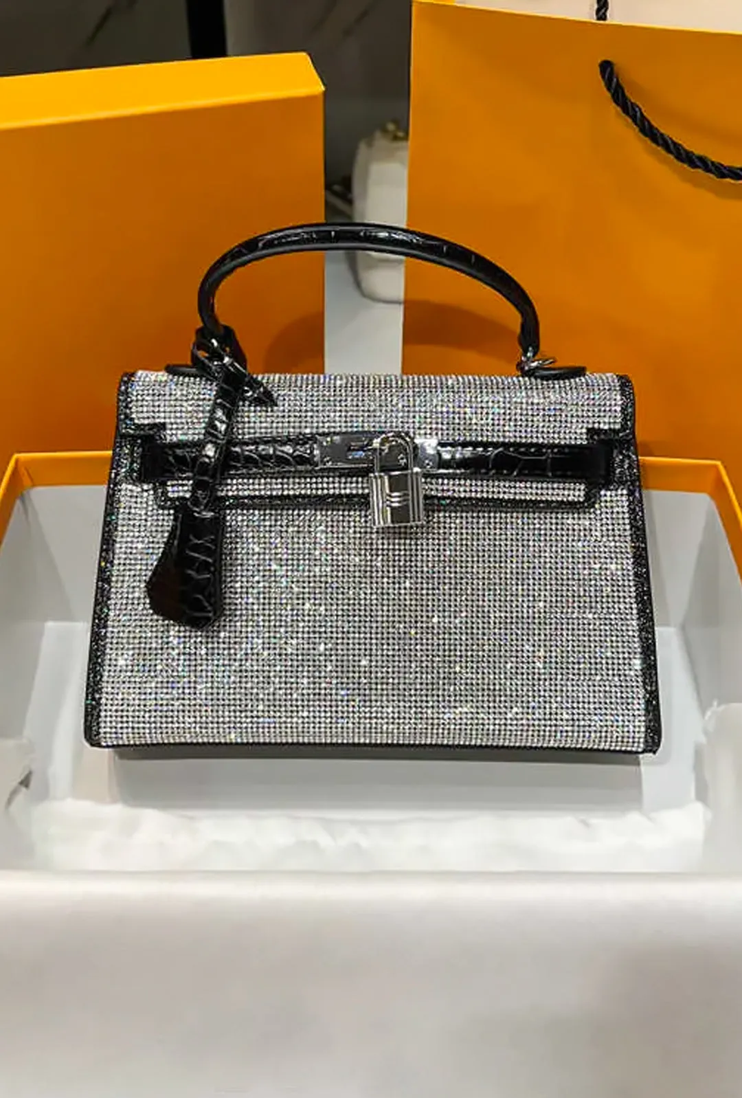 BELLA - SPARKLING KELLY BAG