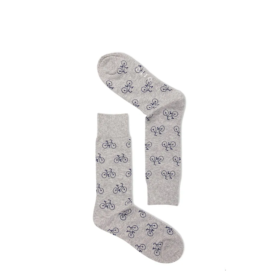 BICYCLES SOCKS - GREY BICYCLES