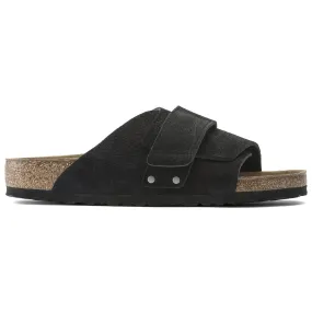 Birkenstock Kyoto Sandals - Desert Buck Black Nubuck