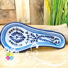 Blue Talavera Spoon Rest