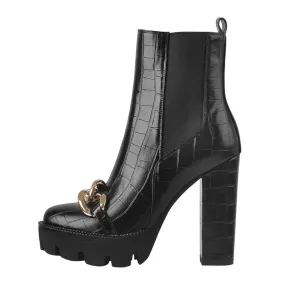 Boots Queen Chainy (Black)