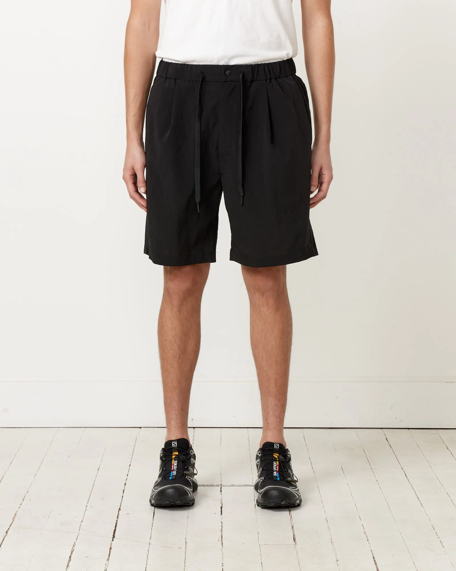 Breathable Quick Dry Shorts in Black