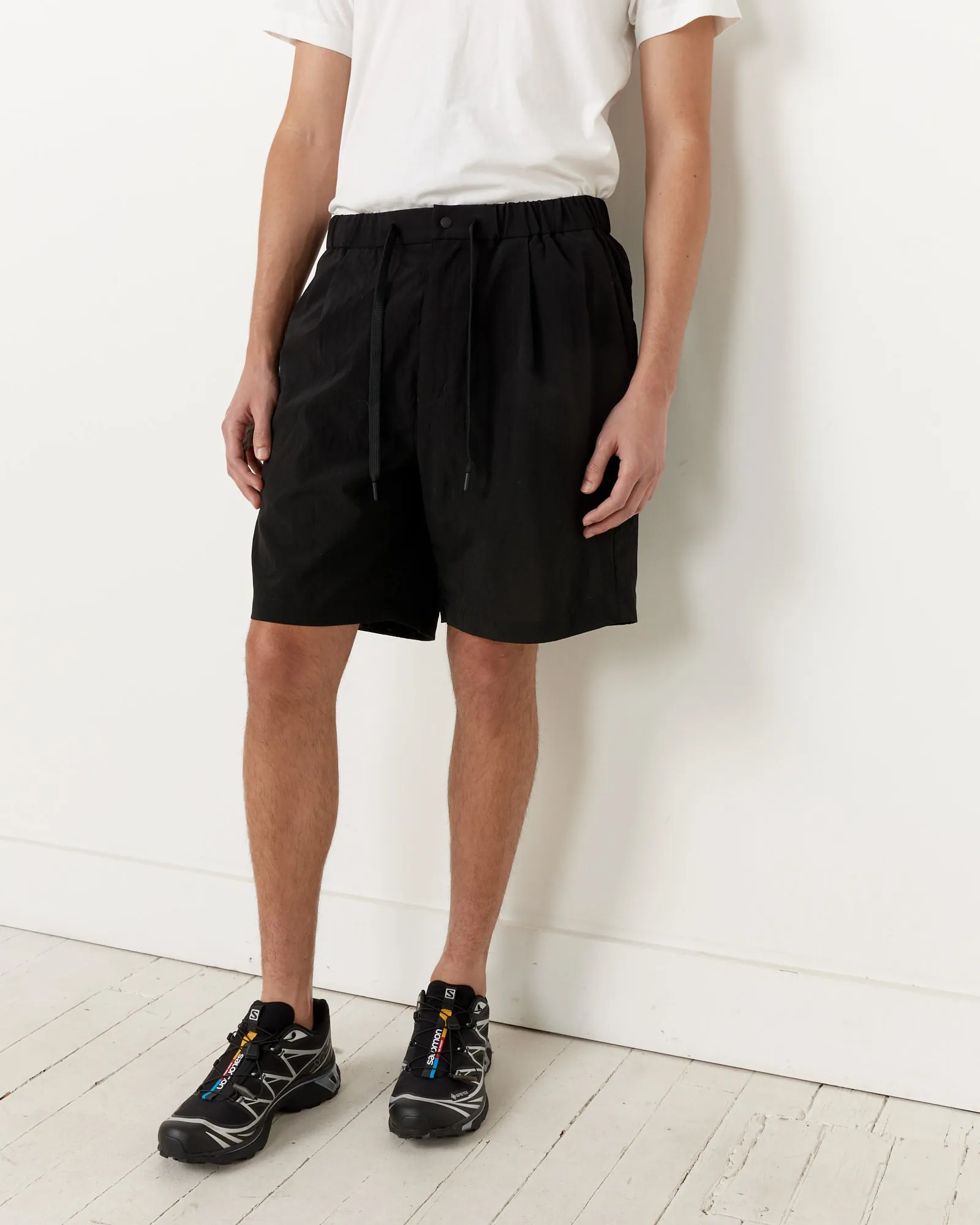 Breathable Quick Dry Shorts in Black