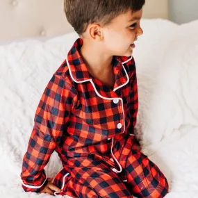 Buffalo Plaid - Button Down PJs