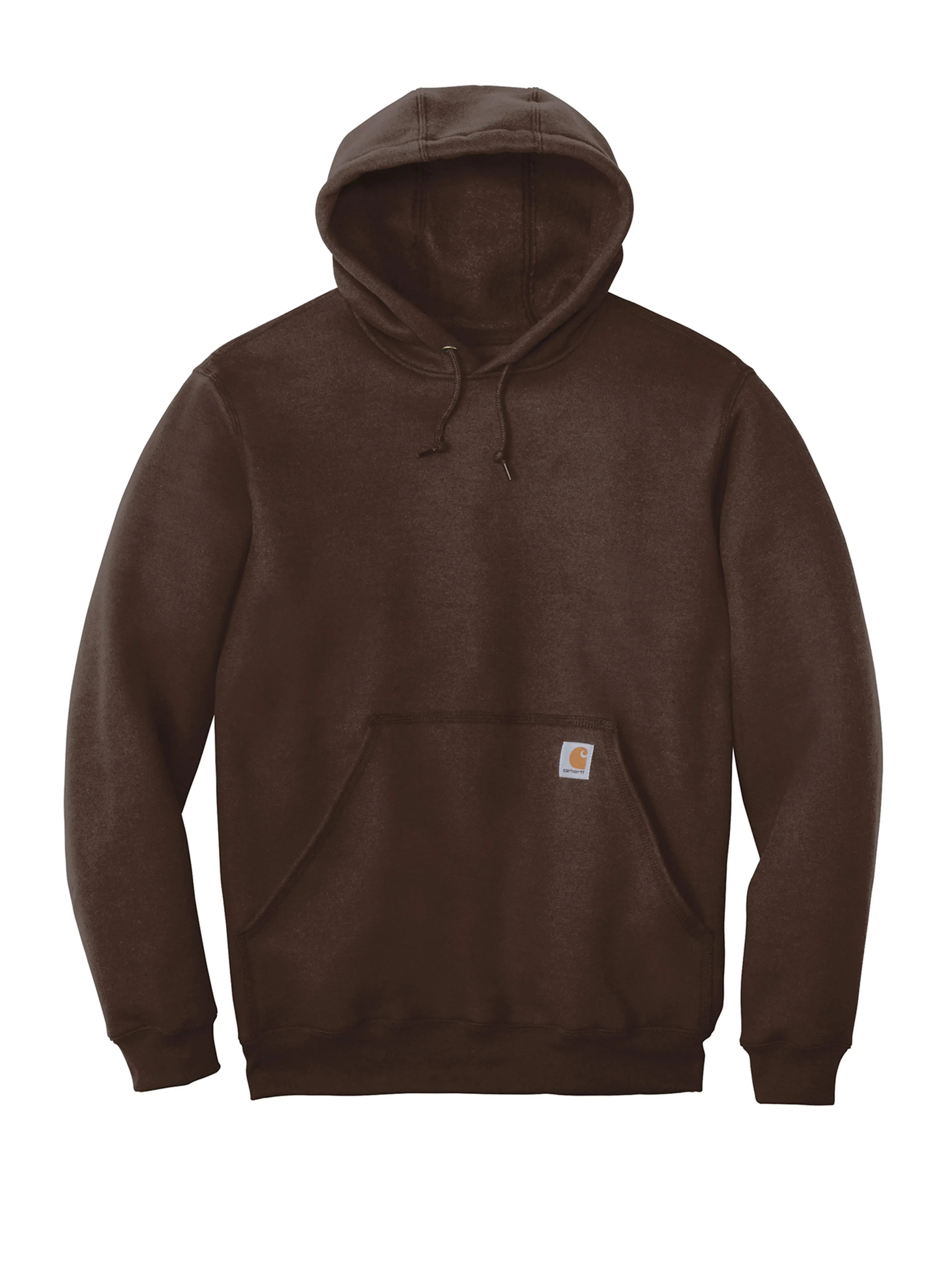 Carhartt Mid Weight Logo Hoodie Dark Brown