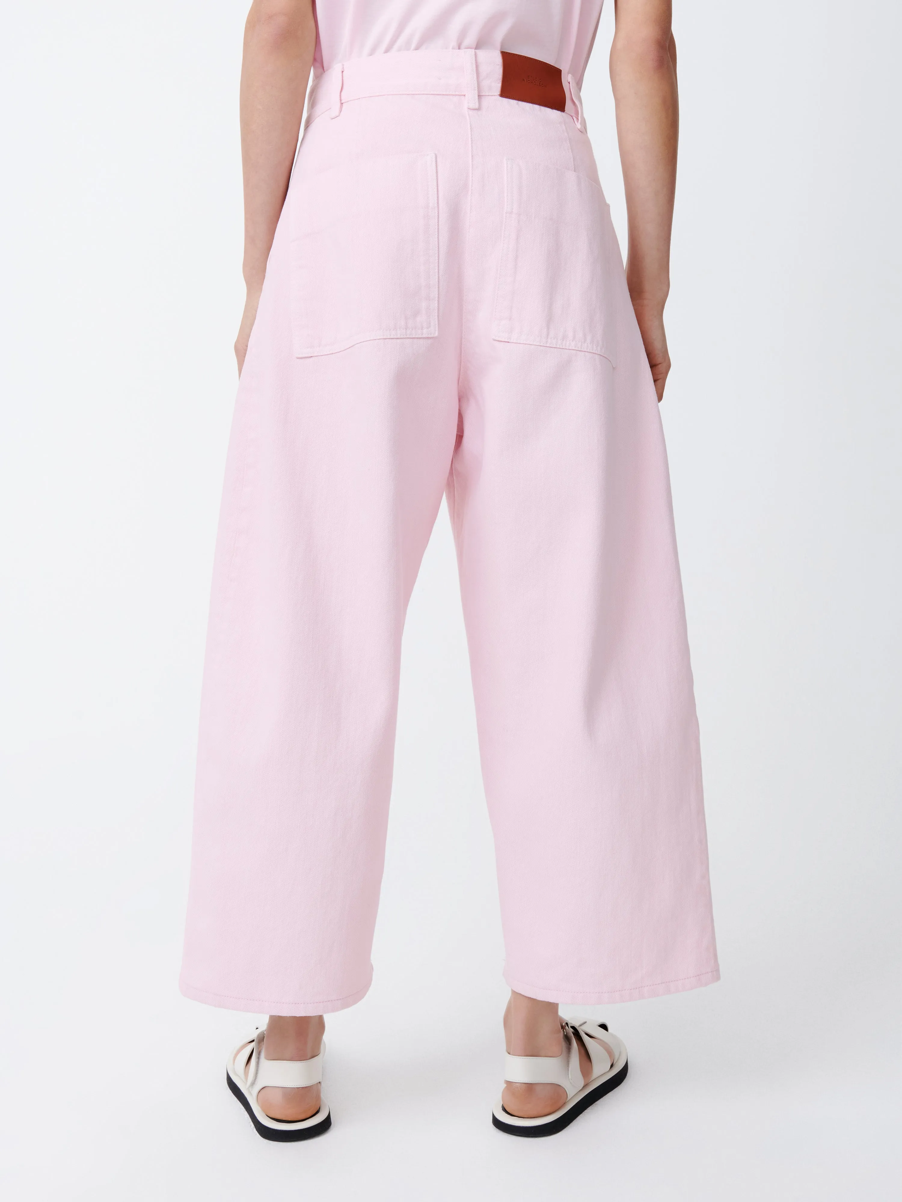 Chalco Denim Pant in Miami Pink