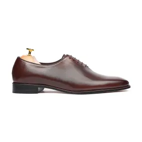 Chicky - Men's Dark Brown Calf Leather Wholecut Shoe