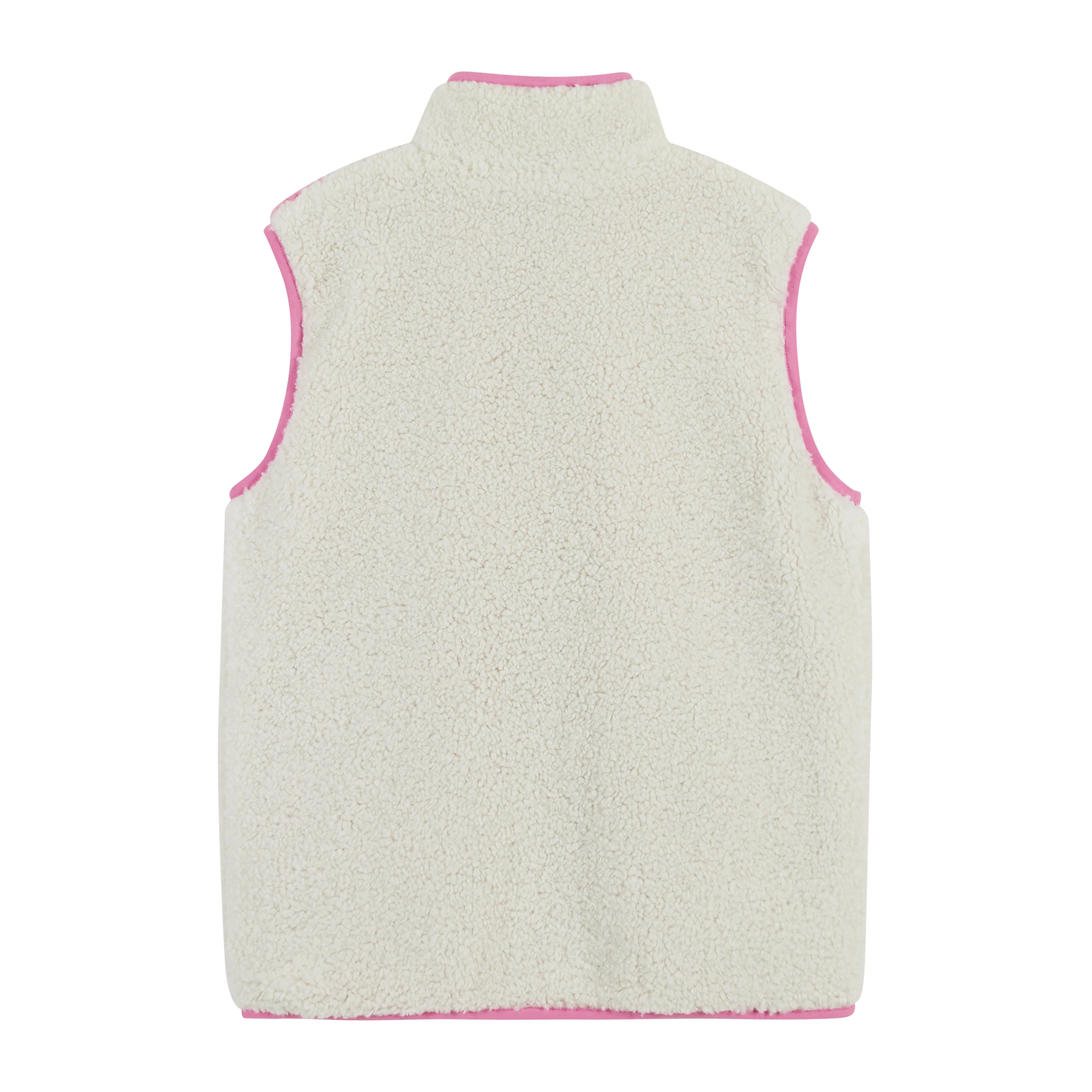 Color Blocked Vest  | White