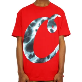 Cookies MenTest C Script Tee Red