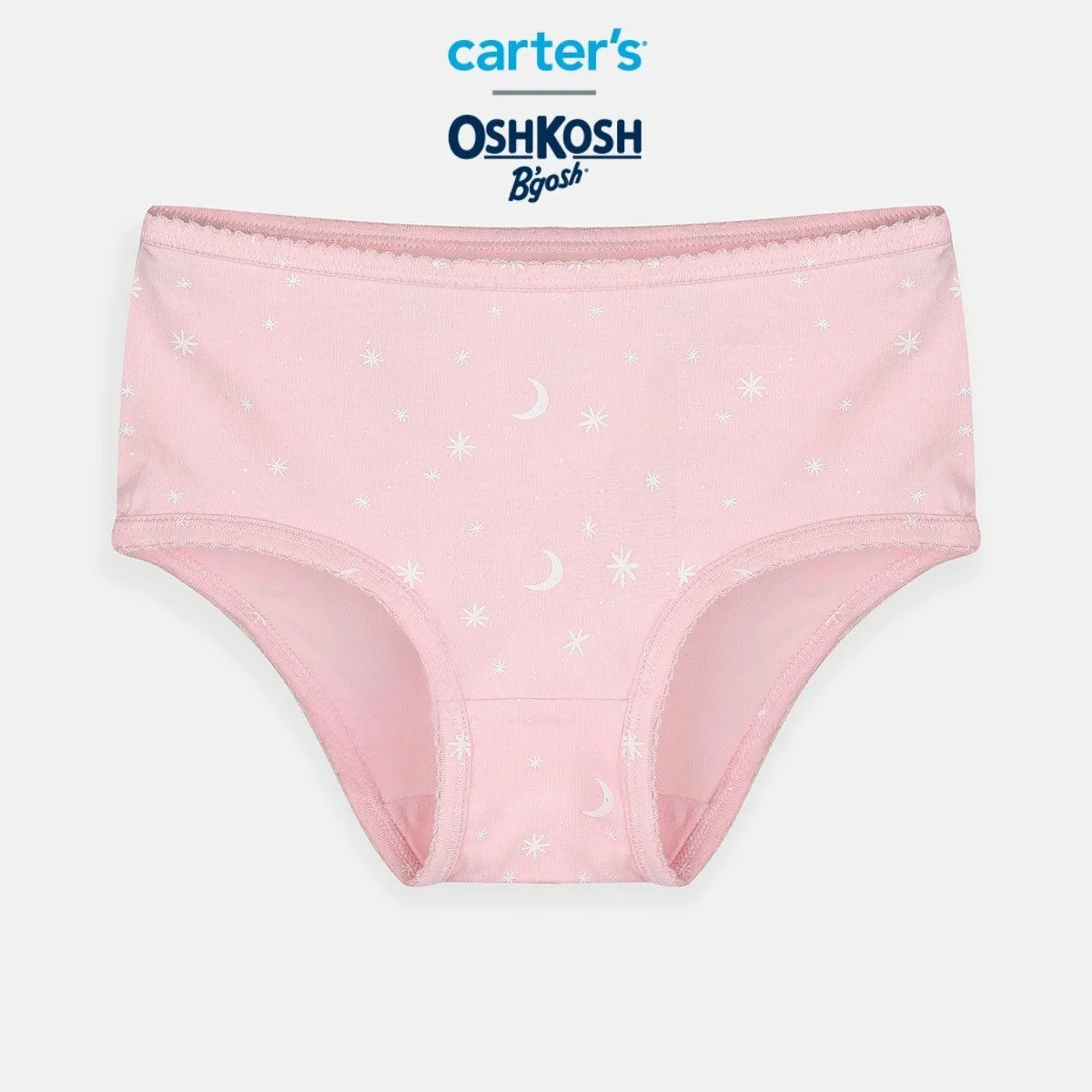 CRT Moon Stars Light Pink Briefs 8005