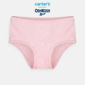 CRT Moon Stars Light Pink Briefs 8005