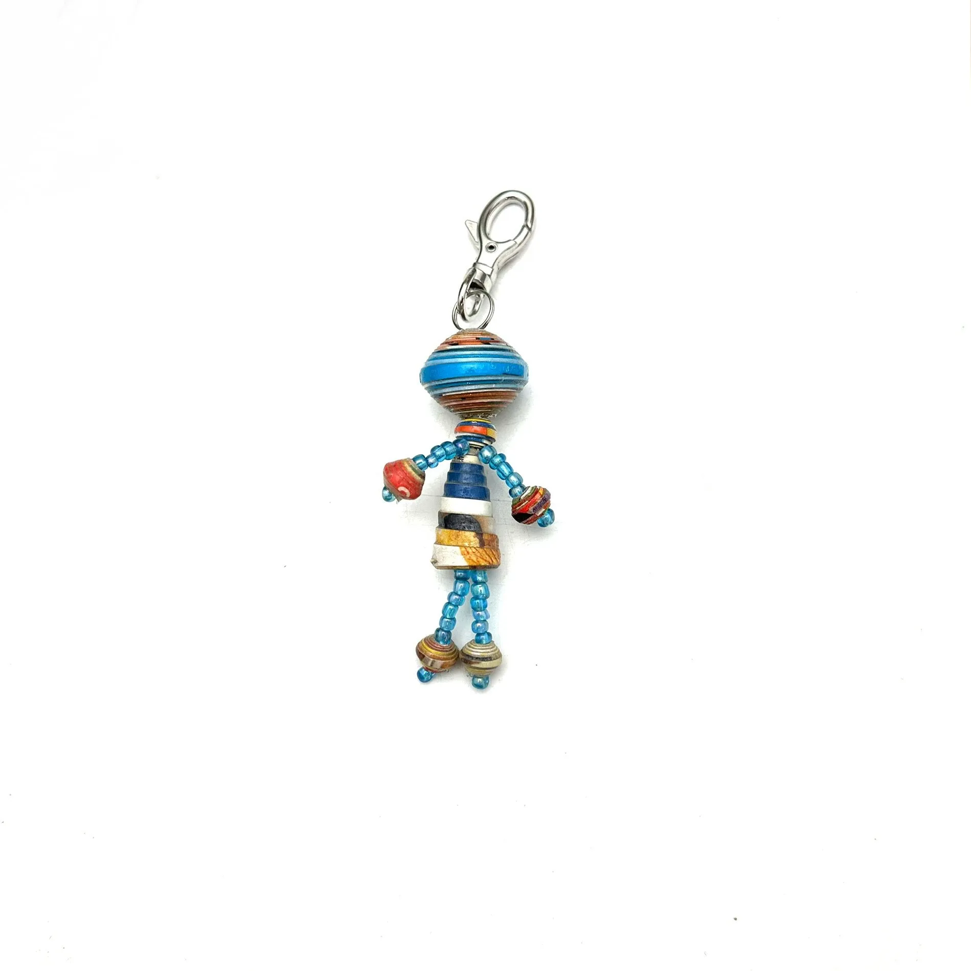 Dancing People Keychain