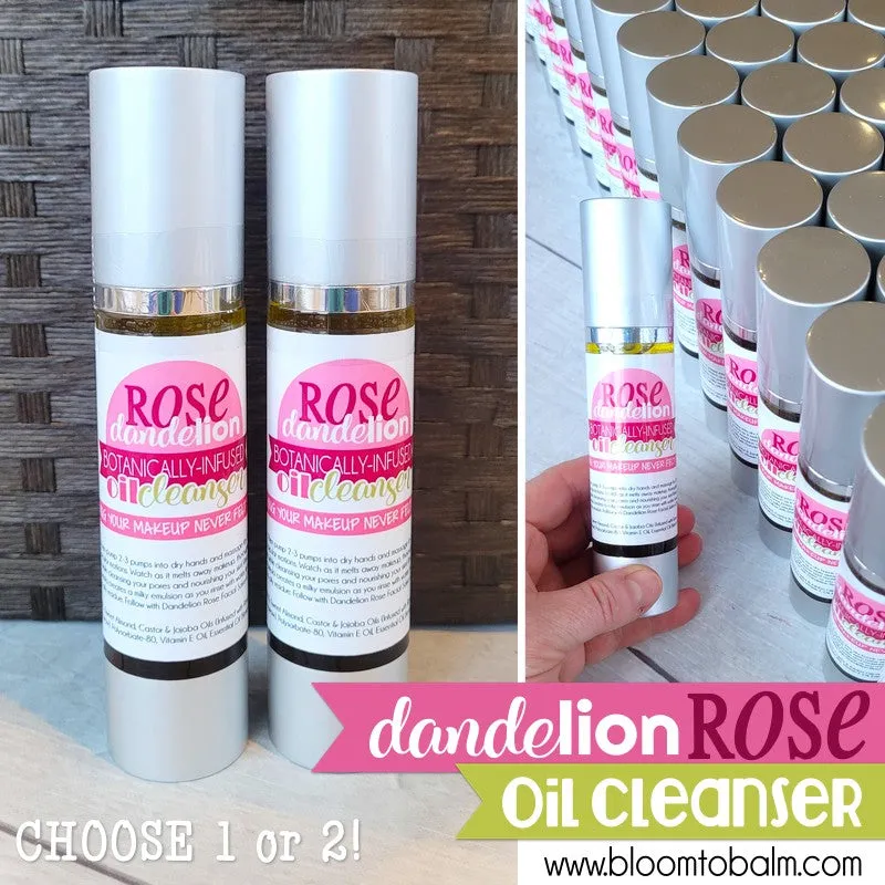 Dandelion Rose FACIAL {Individual Items}