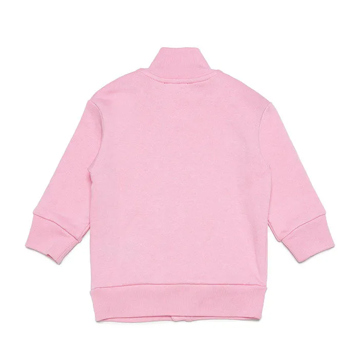 Diesel Zip-Up Sweater Jacket Pink