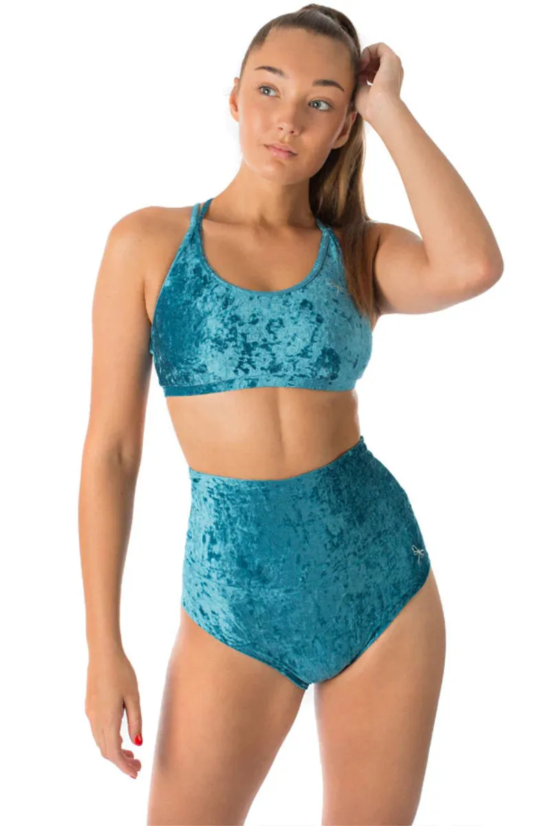 Dragonfly Nicole Top - Velvet Turquoise