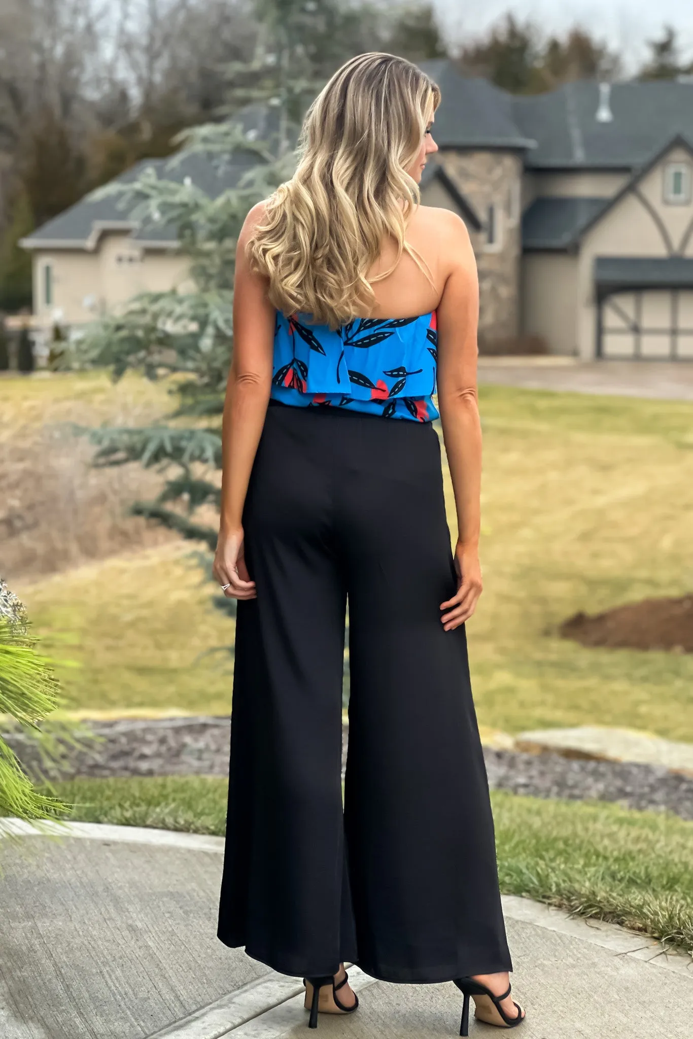 Enduring Wide Leg Pant : Ebony