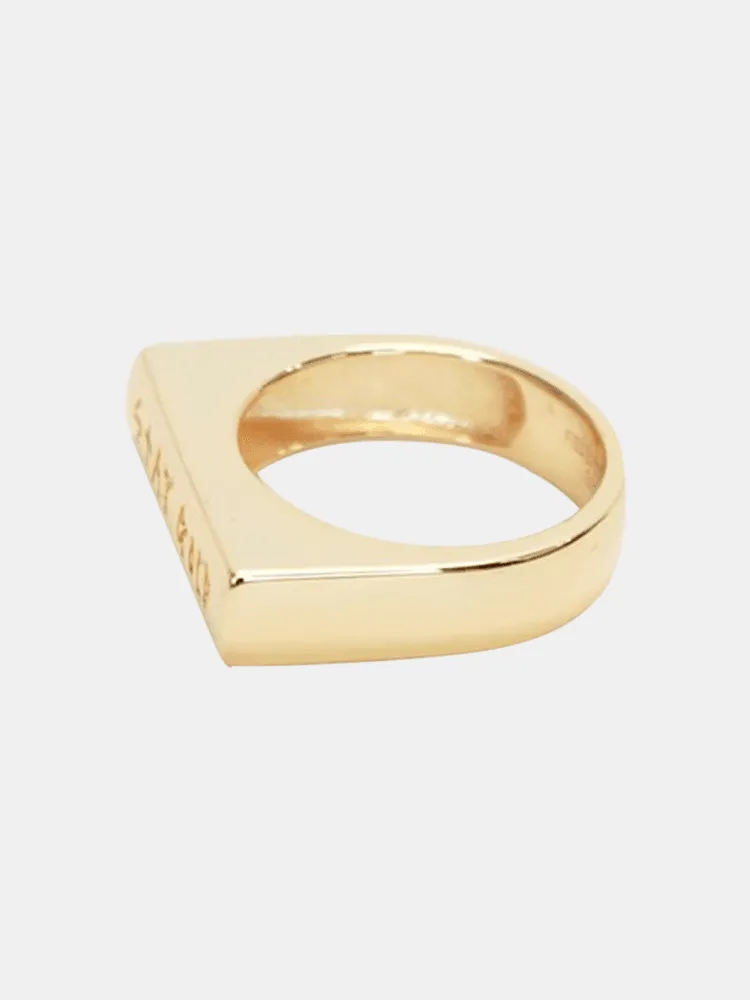 Federation Stay Gold Ring - 14K Gold Plated