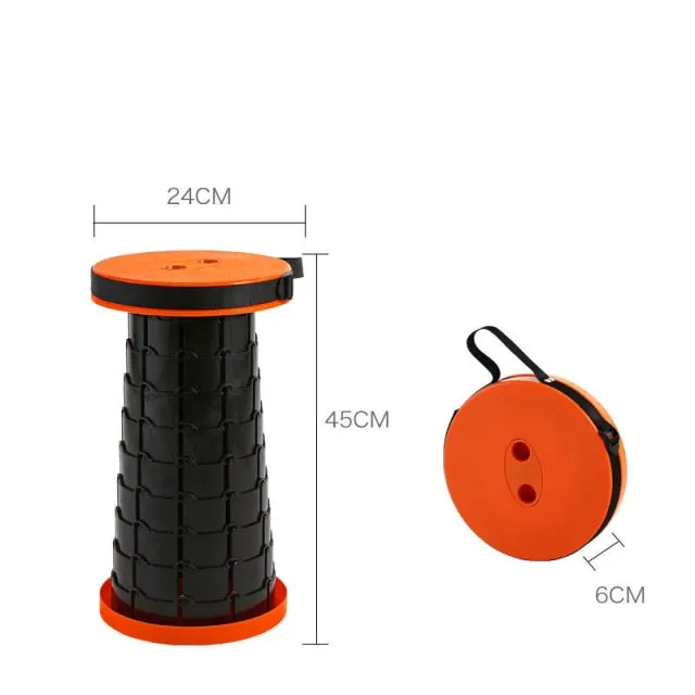 Folding Plastic Camping Stool