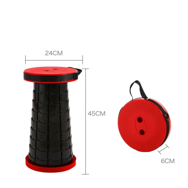 Folding Plastic Camping Stool