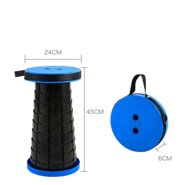 Folding Plastic Camping Stool