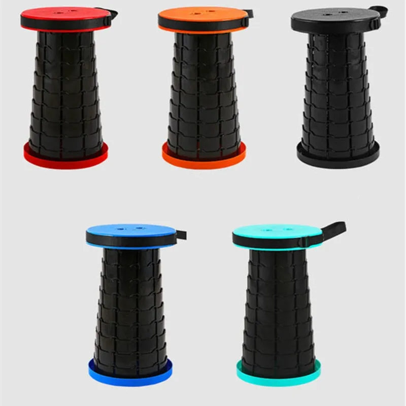 Folding Plastic Camping Stool