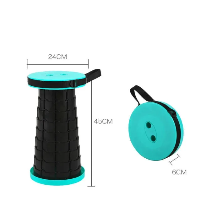 Folding Plastic Camping Stool