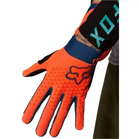 Fox Defend Full Finger Cycling Gloves - Orange