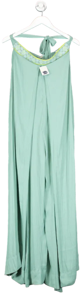 Free People Green April Mist One Piece jumpsuit UK S