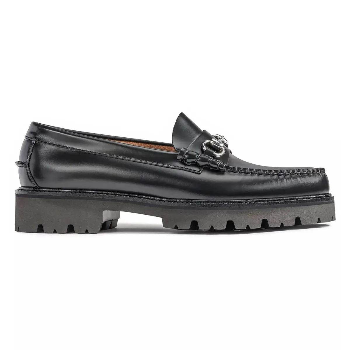 G.H. Bass Men's Lincoln Bit Lug WeeJun Black